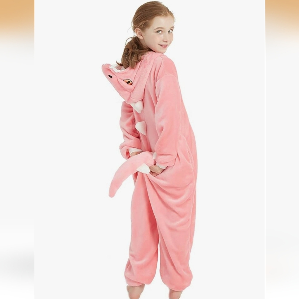 Pink T-Rex Costume Onesie